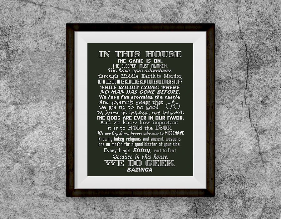 xstitchline's tweet photo. Excited to share the latest addition to my #etsy shop: BOGO FREE! In This House We Do Geek https://t.co/B4EXZfdpVm #crossstitch #potter #housewarming #gift #moderncrossstitch #hogwards #xstitch #starwars #solemnlyswear #TV #movies #quotes #HP #beginnpattern #disney https://t.co/PnzjDu9x14
