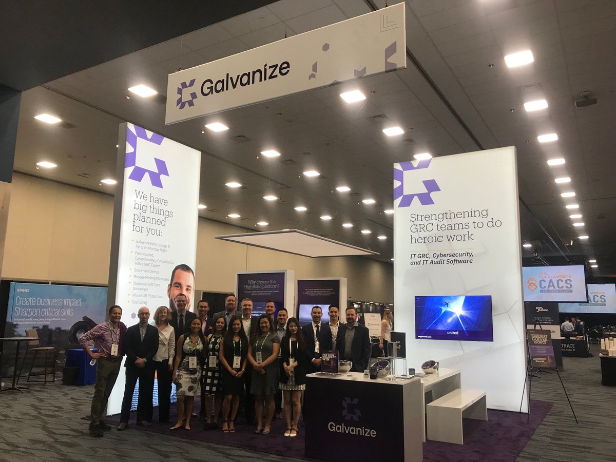 That's a nice booth at #NACACS conference! I now work at @weGalvanize. Learn more about our rebrand: wegalvanize.com/rebrand/