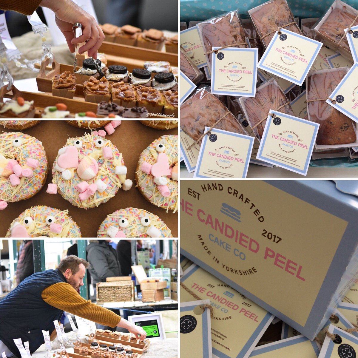 FarsleyCakeCo's tweet photo. Do you work in a large office complex? Nowhere nearby to stock up on #cakes #traybakes &amp; #donuts at #break &amp; #Lunchtimes Why not invite us along, we’ll bring everything we need &amp; our great selection of #artisancreations . Just drop us an invite to info@thecandiedpeelcakeco.com https://t.co/YlBjhuhoum