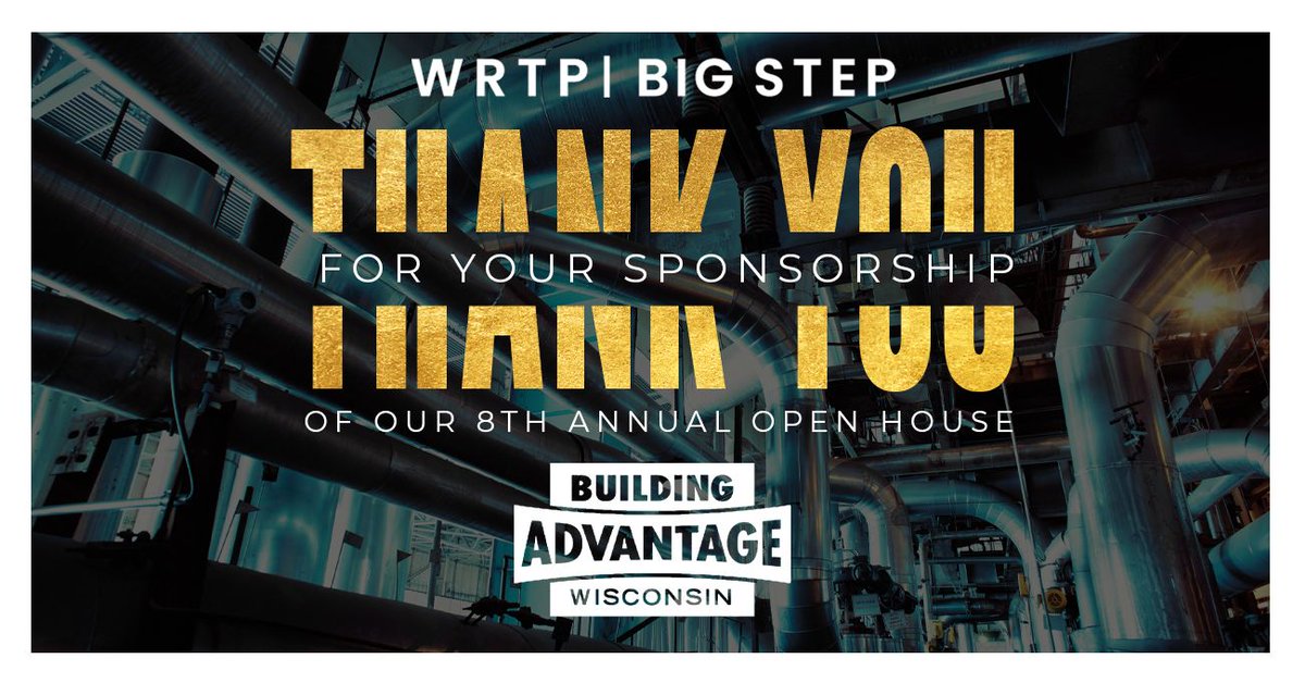 wrtpbigstep's tweet photo. Building Advantage's sponsorship of WRTP/BIG STEP's 8th Annual Open House makes this wonderful event possible. Thank you for supporting our mission! #WRTP #BIGSTEP #BuildingAdvantage #OpenHouse #Sponsor #ThankYou https://t.co/4D9uir6XlS
