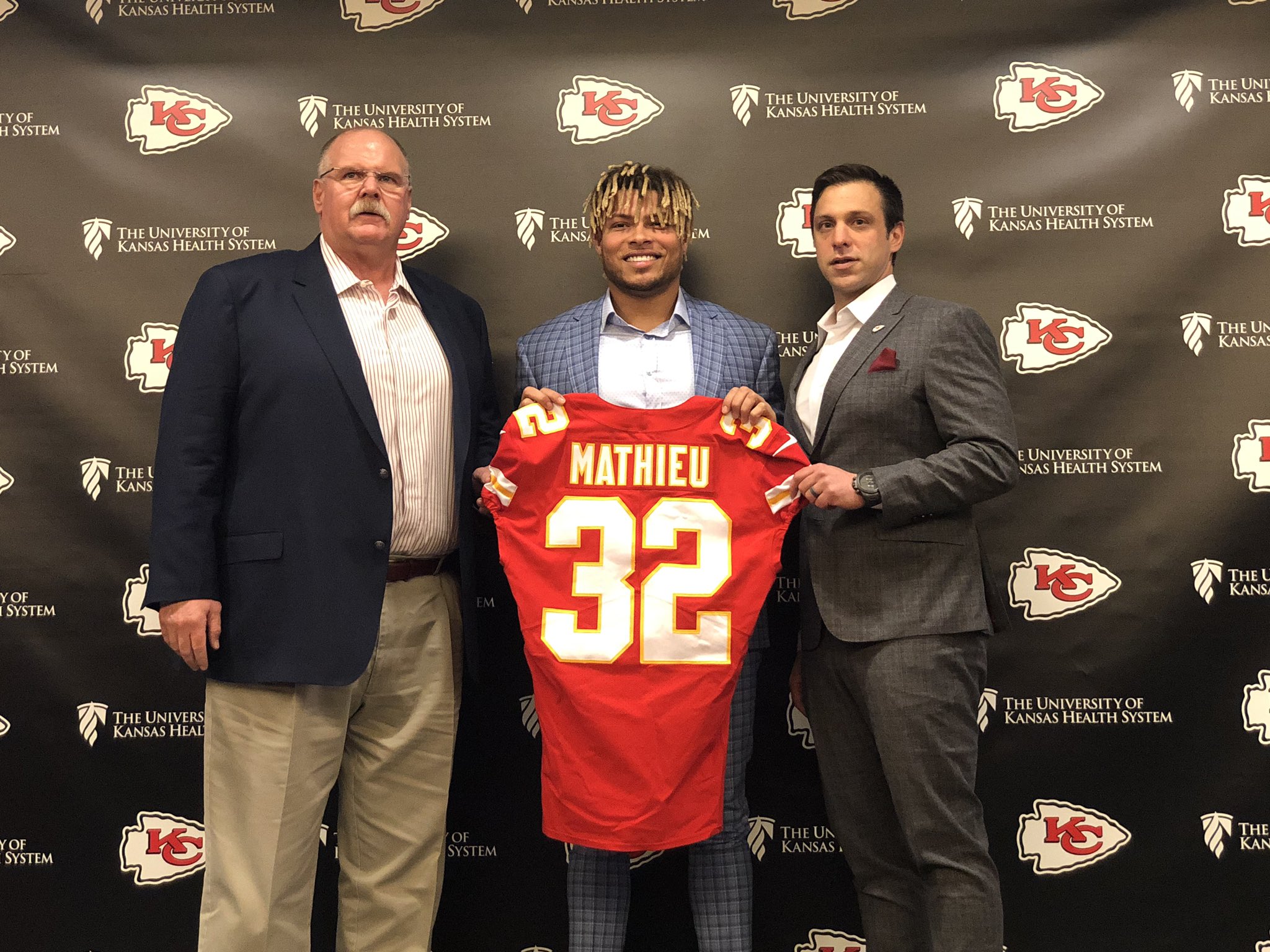 Happy birthday to new Chiefs safety Tyrann Mathieu ( 