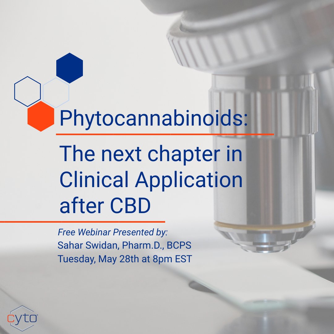 CytoCx's tweet photo. Don’t miss this 2nd part of a 2-part series “Science Behind CBD" as it explores the scientific nature &amp; potential of other #phytocannabinoids associated with the #hemp plant, apart from #CBD &amp; THC. https://t.co/0M0TaoAgri
#CBDhealth #CBDbenefits #CBDdata #CBDscience #CYTOlife https://t.co/tcdaEAjEKI