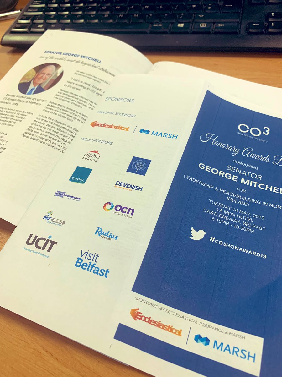 CO3updates's tweet image. The table plan has gone to print! We look forward to seeing you all at our first Honorary Award Dinner tomorrow from 6.15pm at the La Mon #CO3HonAward19  #senatormitchell