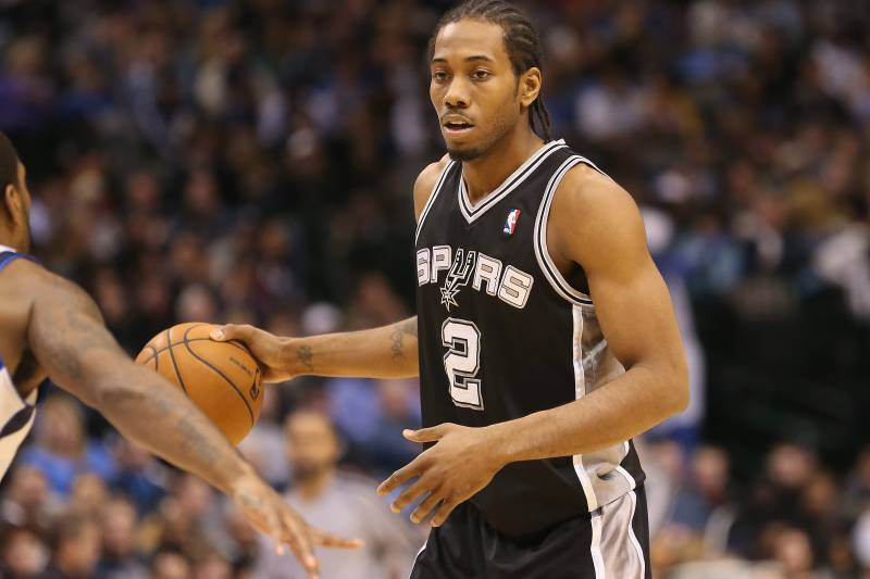 Rookie Kawhi would have 5 key games in the '12 playoffs. These were the only 5 games Kawhi scored in double digits, however he managed averages of:16.4pts, 7.4rbd, 0.6ast, 1.8stl, 0.8blk. 1.4TO. 75/68.2/87.5 shooting splits.Madethree 3's a game. Not bad for a 4th option.