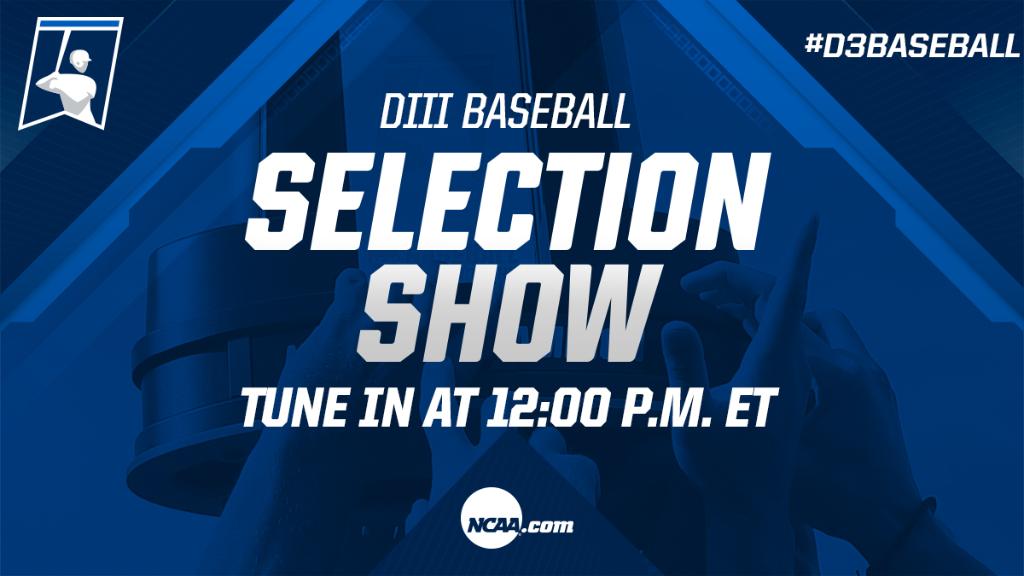 NCAADIII's tweet photo. 🚨 TUNE IN 🚨

The #d3baseball selection show is coming up soon!

https://t.co/DphPYHsQ9L https://t.co/Qu0sA6rlDF