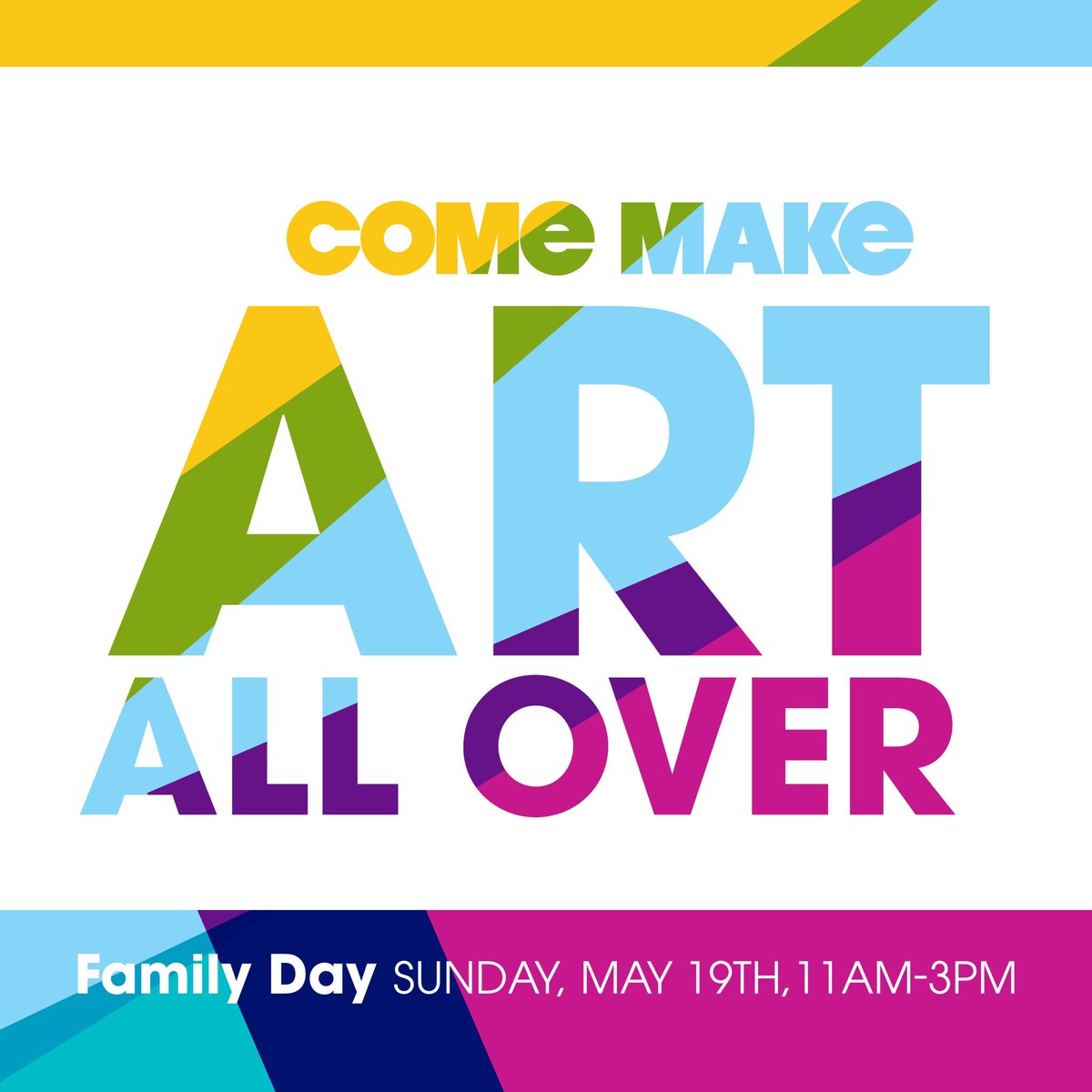 CMAinNYC's tweet photo. ⭐️ Sunday is coming! ⭐️ Renowned NYC artists will gather at the museum to lead family-friendly workshops all day long ⭐️ Can’t make it in person? You can still support CMA by bidding on our online auction at https://t.co/KMq94N6yF2 ⭐️ https://t.co/fpMHt8sWZu