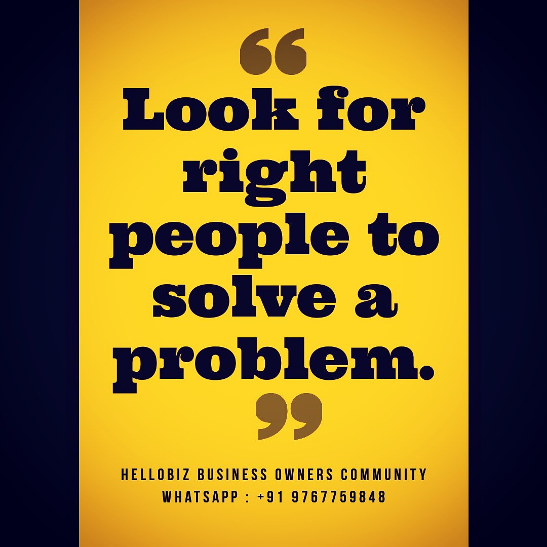 HelloBizIndia's tweet photo. “I’m always looking for the right person to solve a problem. I only have so much time.” — Meg Whitman.
#HelloBiz #wisdom #successquote #successtips #positivemindset #inspiration #Motivation #Quotes #business #rules #businesswoman #entrepreneur #startup https://t.co/8opjYNbYcB