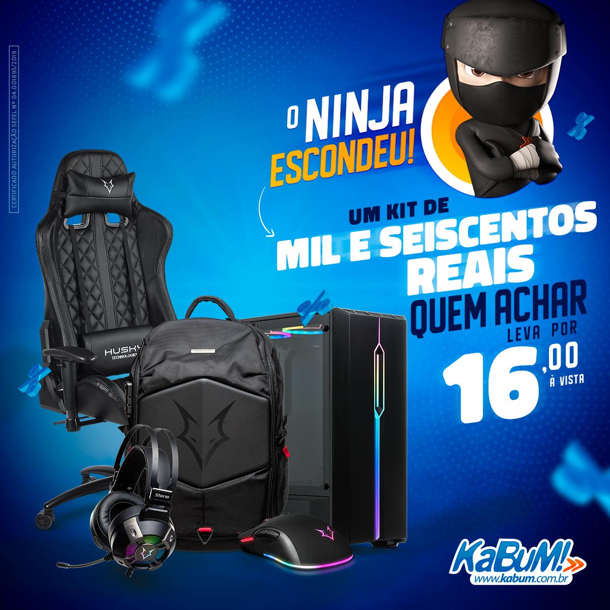 Ninja do KaBuM! tweet media