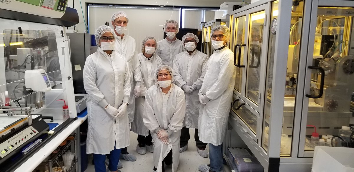 ram_nunna's tweet photo. Research team led by @FresnoStateLCOE professor Dr. Sankha Banerjee with students Walker Tuff, Yerli Cervantes and Shelby Sturgeon is collaborating with Qualcomm researchers Nick Buchan, Ila Badge, Michelle Chan on next gen sensors!! @Fresno_State @west_amp @fresnostateDRGS https://t.co/hveOQkzncG