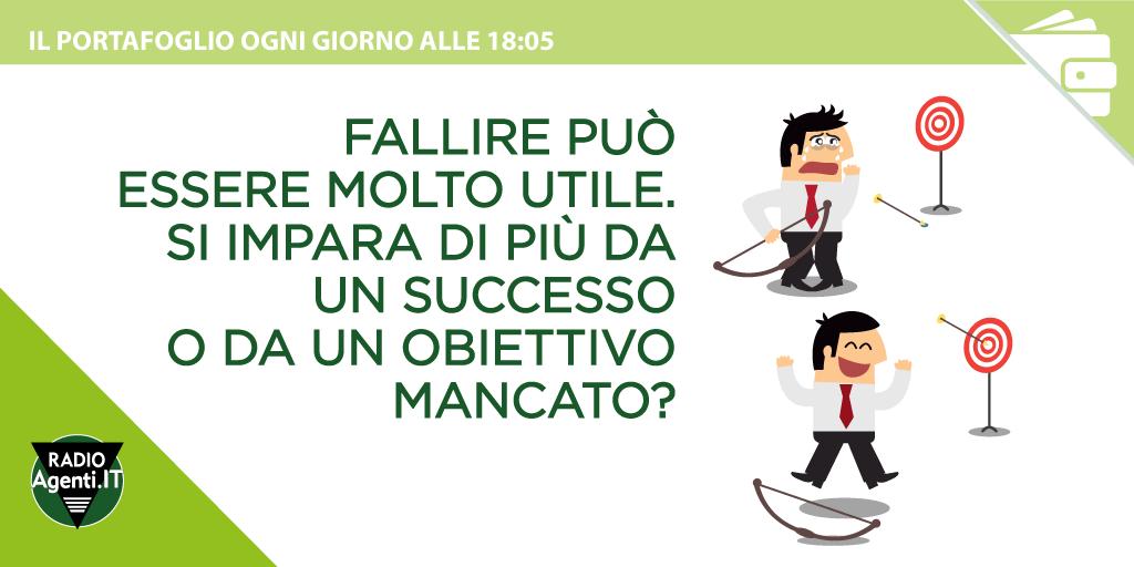 Fallire può essere molto utile. Secondo voi si impara di più da un successo o da un obiettivo mancato?​ E, soprattutto, come si può ripartire dopo un fallimento? 

Ne parliamo in diretta alle 18:05 con la dott.ssa Emanuela Mazza, coach professionista e formatrice​.
