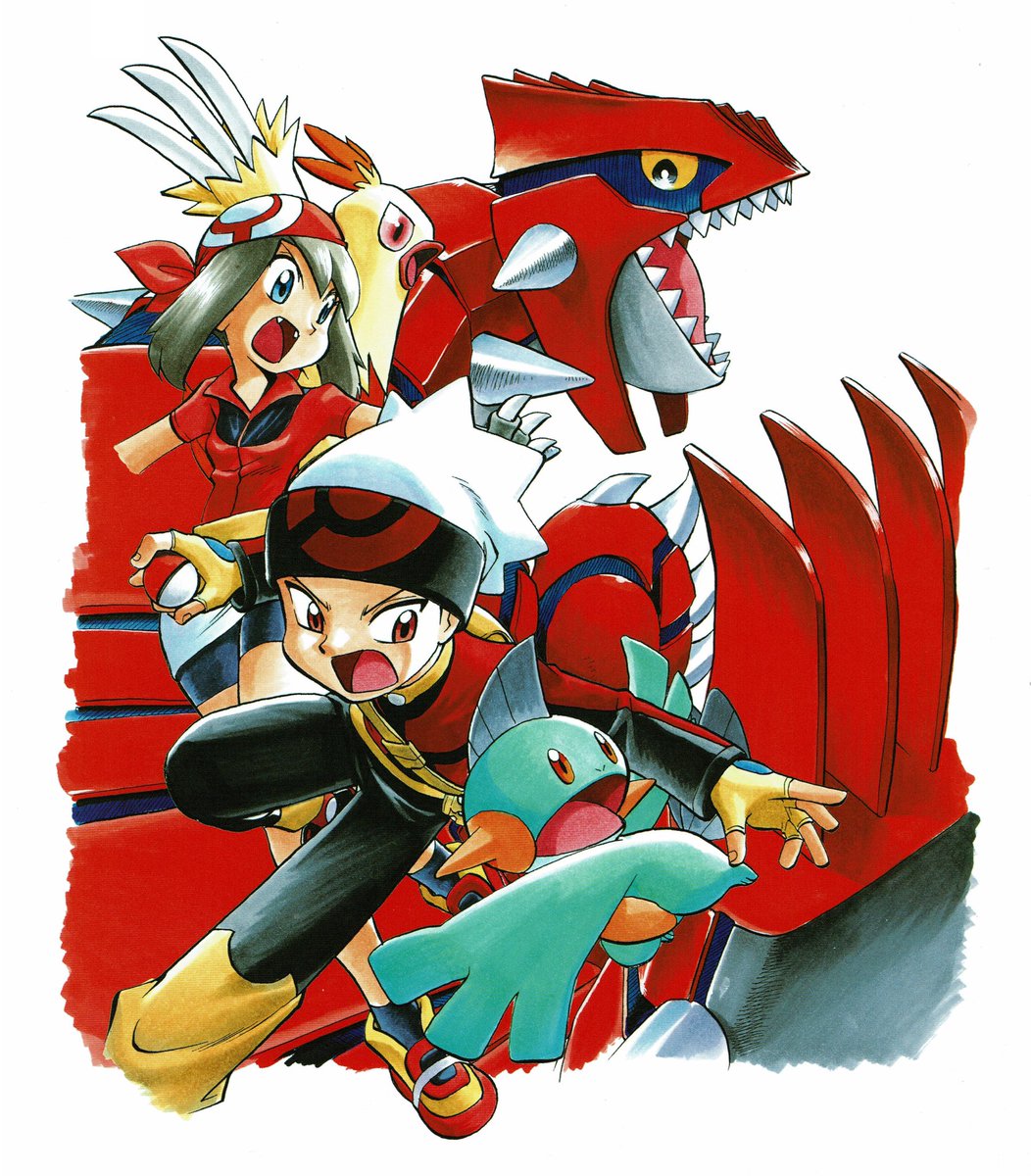 VideoGameArt&Tidbits on X: Pokémon Adventures: Diamond and Pearl Platinum  Vol 1 - cover artwork and art assets that make up the composition.   / X