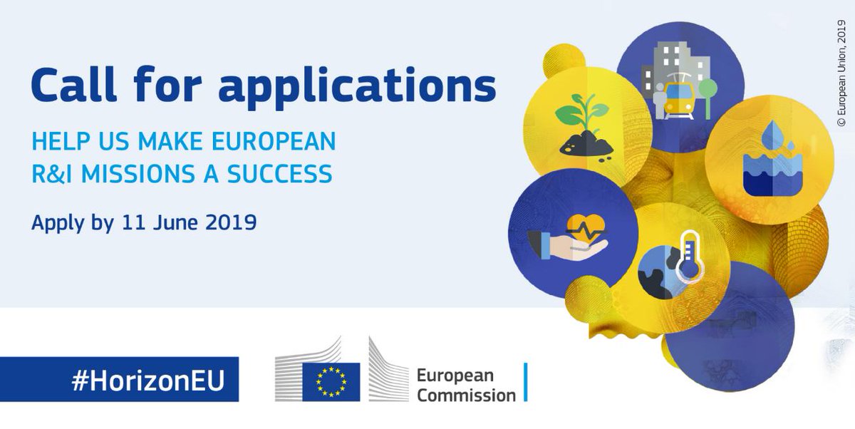 Moedas's tweet photo. Our missions will rally and catalyse efforts across R&amp;I to solve some of the biggest issues affecting us - like climate change. Help us shape EU missions. Apply to join a #HorizonEU Mission Board! 

https://t.co/oeAv43F72t https://t.co/3rM3nifRmX