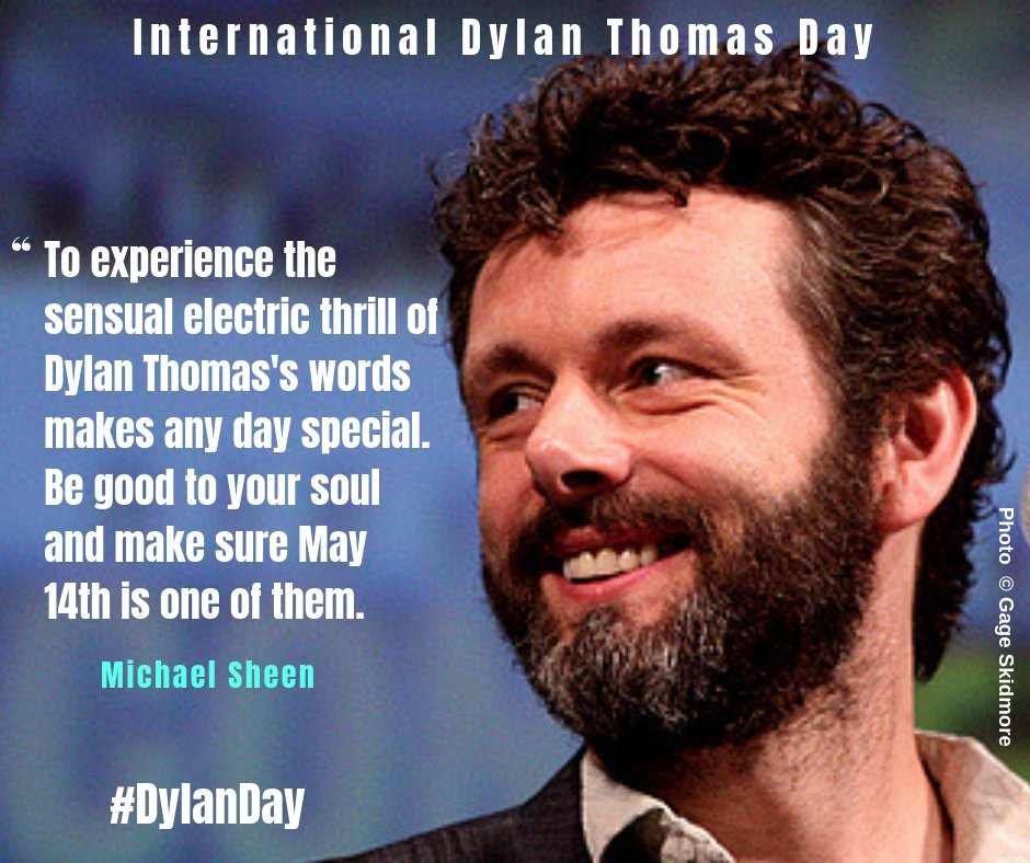 DyddDylanDay's tweet image. Happy #DylanDay

Words of support for International Dylan Thomas Day 

With thanks to @michaelsheen