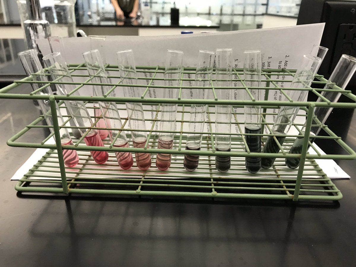 SGPrilliman's tweet photo. Today one #SCI1041 we did pH indicators including making some of our own. This one is blueberry juice. #summersciencecamp #funwithpH https://t.co/94ptvEzefa
