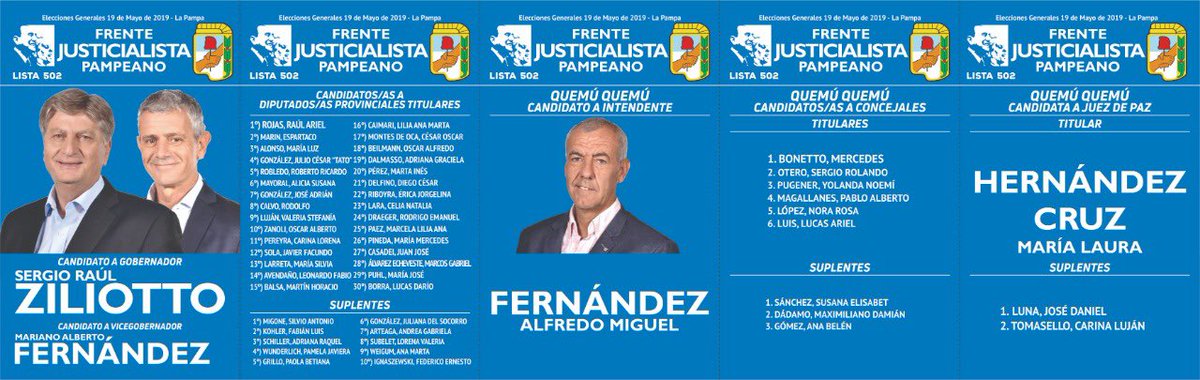 AFintendente's tweet photo. Este 19 de Mayo, votá Lista 502.

#ZiliottoGobernador
#AF2019✌🏼 https://t.co/odAzrbE5qq