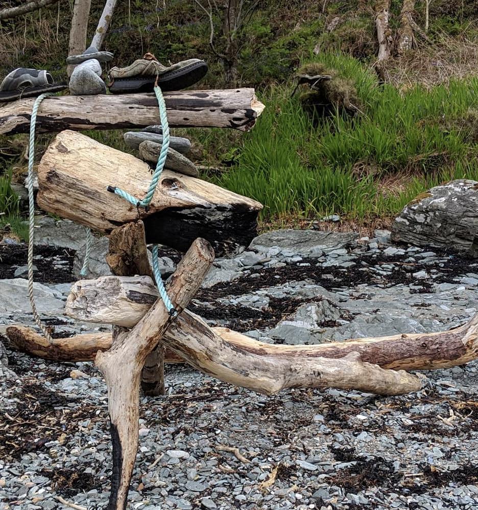 AdvportfolioGcc's tweet photo. We forgot to mention we went on a wonderfully wild #artist #residency retreat in SKYE! Our @Glasgow_Clyde students made some beautiful artwork despite the uneven rural surfaces! Check out the amazing balancing acts! https://t.co/LHp5nxCq0T