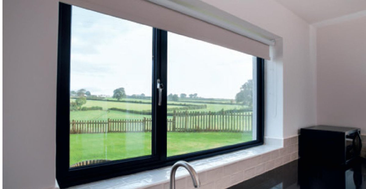 Compared to a typical PVCu window, the REAL Aluminium window frames are up to 50% 
slimmer, allowing the maximum amount of natural light into your home whilst giving a finer 
ultra-slim appearance.