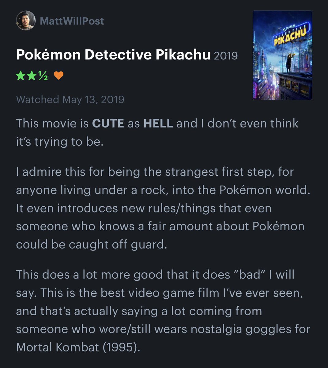 Matt Will Post On Twitter Detective Pikachu Is One Cute