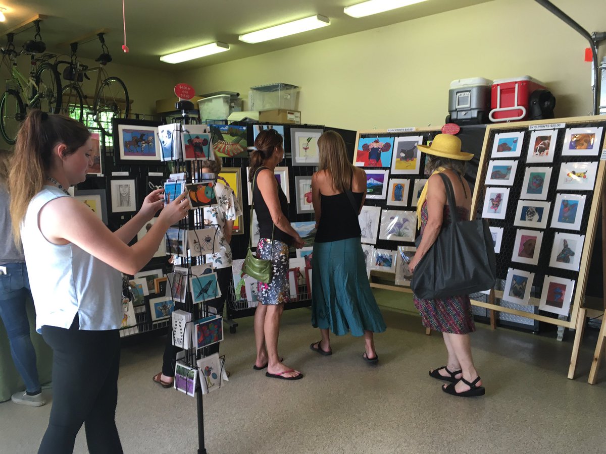 WashougalArtist's tweet photo. Thank you to all the customers who came to support all the artists on the Washougal artist studio tour over the weekend. It was a huge success and We look forward to next year. August 3 River Art Fair will take place 1705 SE. Washougal River Road, More arts to enjoy! See you then https://t.co/SEhNebDOBU
