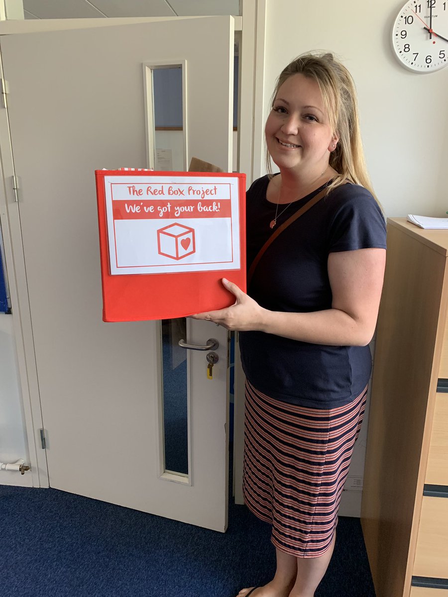 Balksbury Junior school now have their Red Box ❤️