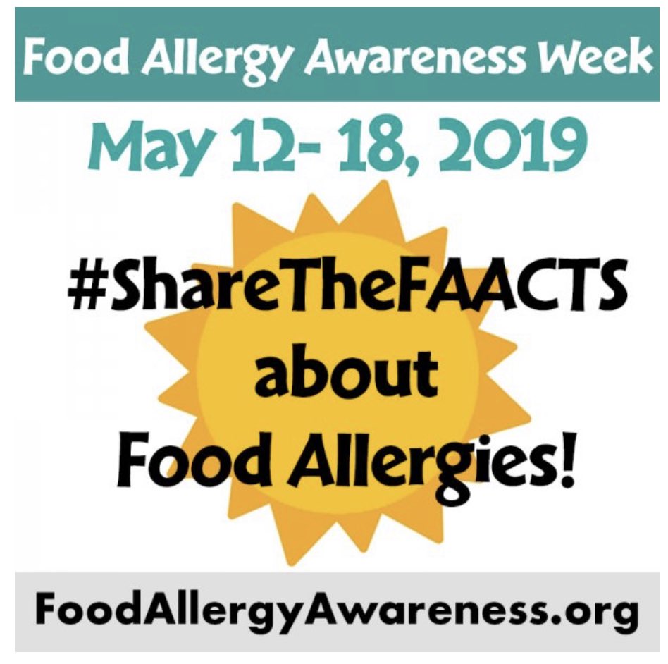 DairyFreeGina's tweet photo. How will you spread #FoodAllergyAwareness this week and all of May?
.
.
#FoodAllergy
#foodallergies
#FoodAllergyAwarenessWeek
#FoodAllergyBlog
#DairyFreeGina https://t.co/YnvyGgoA0n