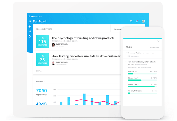 Planning the easy way. Setting up a webinar shouldn't be a hassle. Forget the clicks, clutter and confusion. Just choose an event date, and GoToWebinar will walk you through the rest. 

Become a GoToWebinar Reseller Partner with #SaaSMAX: tinyurl.com/y4hcdv4o

#GoToWebinar