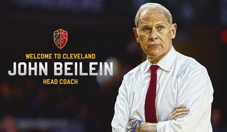 It's official.

Welcome to Cleveland, Coach Beilein!

DETAILS: on.nba.com/2VYwsrK