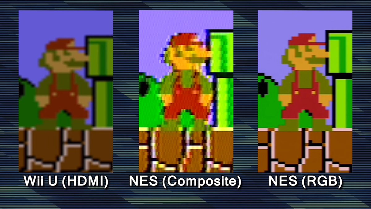 In an era where HDMI is standard on most everything, its crazy to see how wild the cable situation was in the pre digital TV era. Especially with games. And how hard it is to get those systems built for analog TVs to look nice on modern displays. These are just different cords