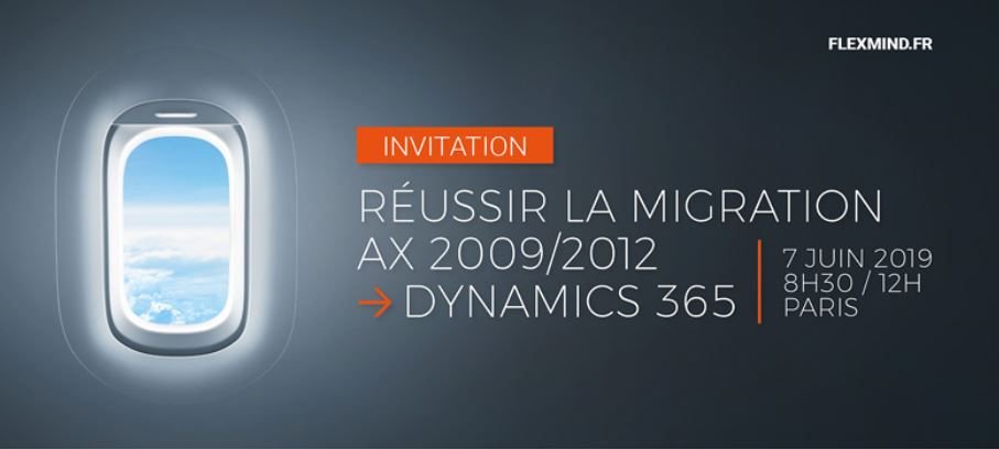 FlexmindSas's tweet photo. Venez assister à notre séminaire dédié à la migration vers #Dynamics365 le 7 Juin prochain !

Pour plus d'informations, n'hésitez pas à nous contacter : contact@flexmind.fr https://t.co/iLX6YQHk0T