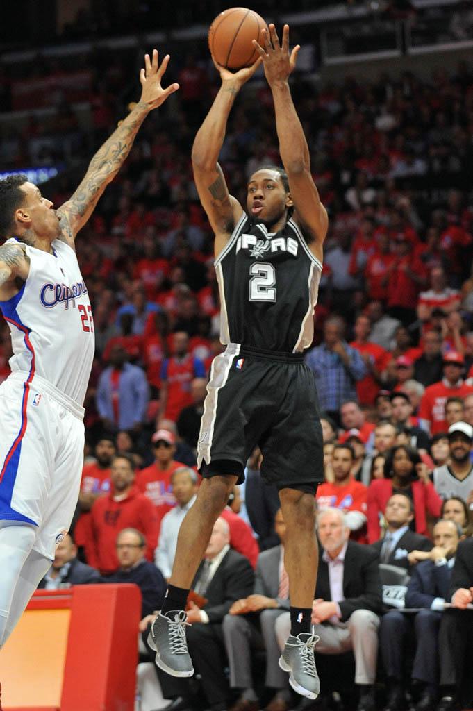 2015 saw the Spurs out after a major battle against the Clippers. This saw Kawhi attempt a dozen shots from the field in every game for the first time in a playoff run, beginngin the transition process for that years DPOY to lead the side in 2016.