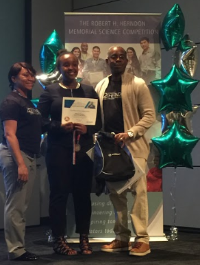 angela_dehart's tweet photo. One of my students just won 1st place in the Robert H. Herndon Memorial Science Essay Competition. The speaker for the event were inspiring. The event is always first class. #SIP #STEMimpressionists #HerndonScienceCompetition https://t.co/m49QuORcUK