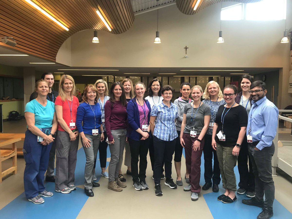 Meet some of the many faces of our #physiotherapy team. They are intelligent, kind & passionate leaders in our rehab hospital. Join us in thanking them for their incredible service! #ThankYou #NationalPhysiotherapyMonth #PhysioCanHelp #PhysioHelpsLives #WeAreHDS