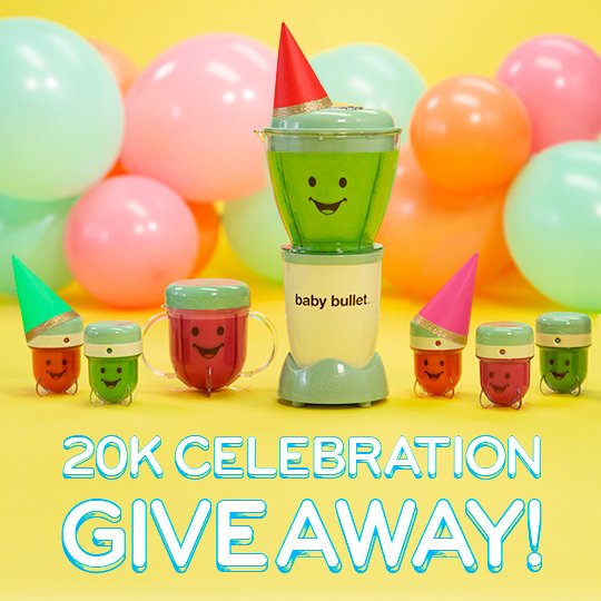 thebabybullet's tweet photo. We're giving away a #BabyBullet on Instagram! Click this link for a chance to win!
#Giveaway 
https://t.co/R2tchIX3po https://t.co/7Ywau0EdCs