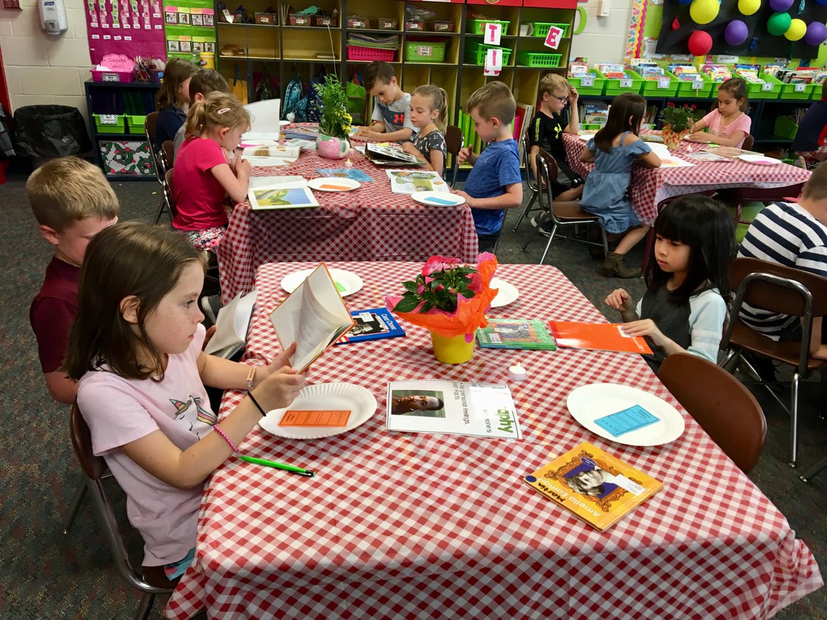 MrsMartinSmiles's tweet photo. #BookTasting #FunIn1Grade #ReadersAreLeaders #MakeLearningFun https://t.co/OwTDHkJLhV