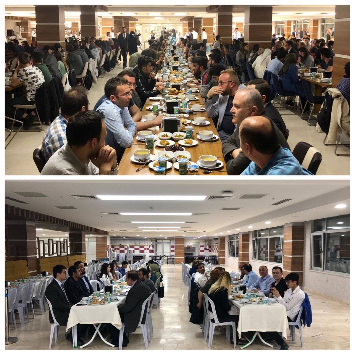 AYBÜ akademik &amp; idari personelimiz ve öğrencilerimiz ile birlikte geleneksel iftarımızda bir araya geldik.
İftar programımıza icabet eden öğrencilerimiz,personelimiz ve değerli ailelerine teşekkür eder, bereketli ve hayırlı ramazanlar dilerim.