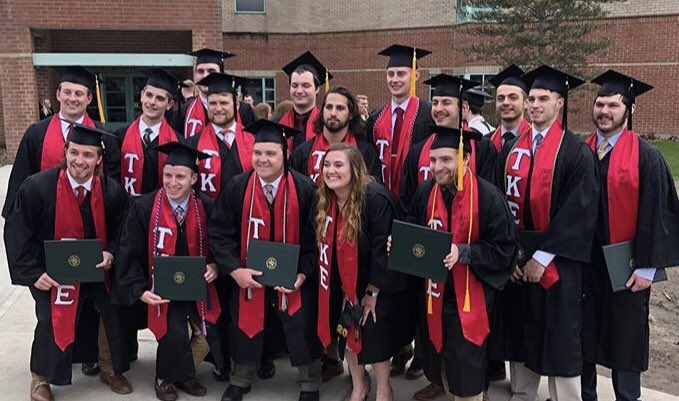 Congratulations to those that graduated this past weekend! You will certainly be missed, but we look forward to seeing all that you will accomplish in the future. #TKE #iamtke