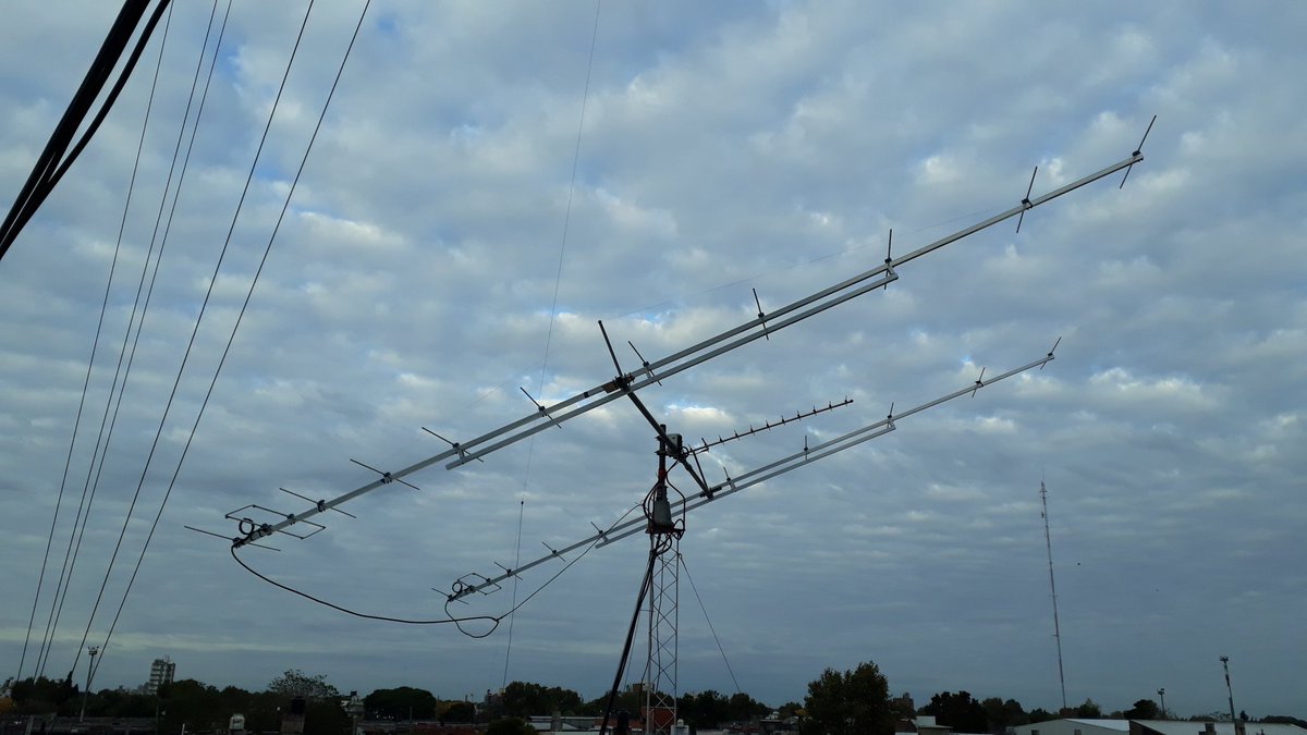 LU2FGL's tweet photo. Argentina ya tiene otra estacion via luna...!
#144MHZ #EME #LU2FGL #JT65B https://t.co/f73RC6o2xh