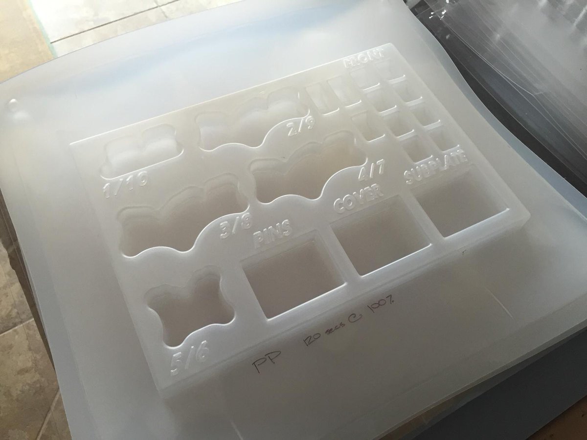 Formech's tweet photo. Finished #VacuumFormed polypropylene trey made easy with Formech machines. Tested and Validated by Nic for NASCAR https://t.co/RXwAXf4R2c