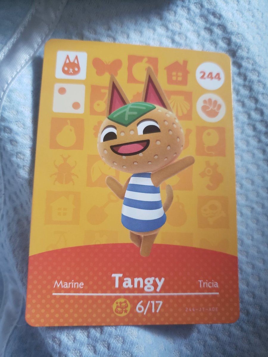 IDrinkPinkMilk's tweet photo. Just a wholesome little orange kitty! ππ±
Tangy is my first new villager in my new town on Animal Crossing New Leaf.
#acnewleaf #animalcrossing #acamiibocards https://t.co/YckbI4P03v