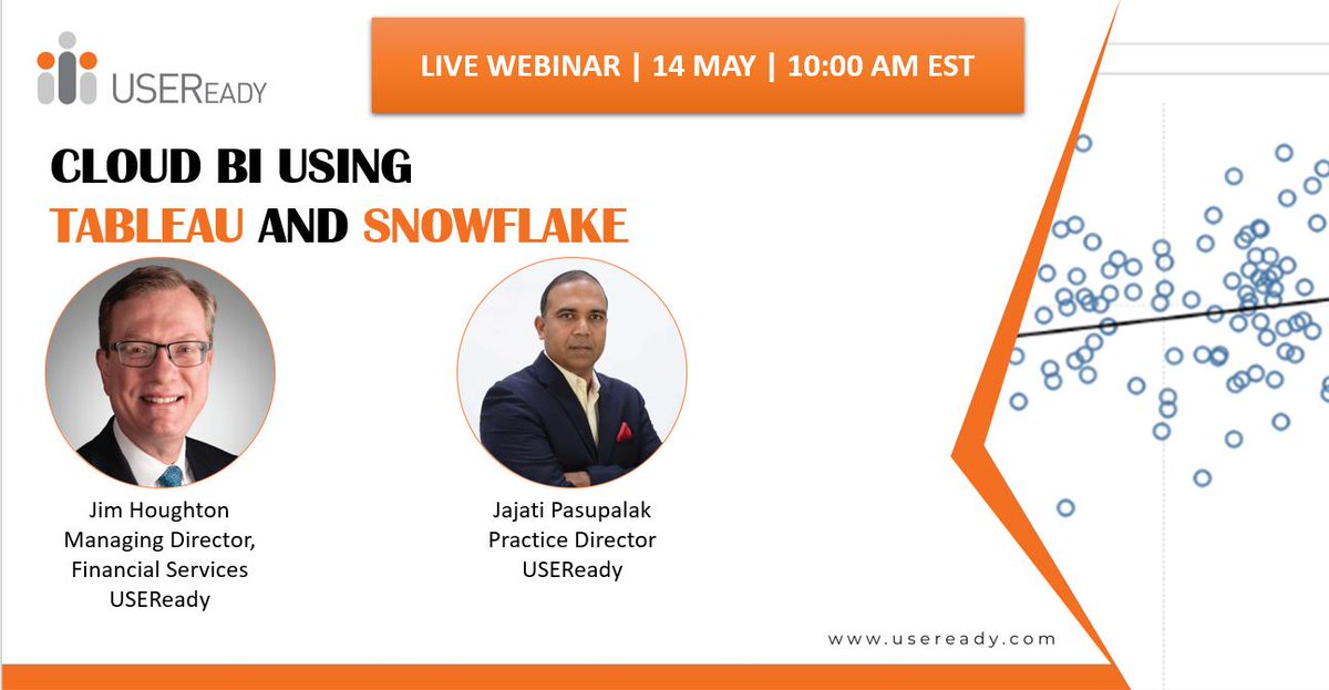 USEReadyInc's tweet photo. Going #LIVE in 1 Day!! – register today!!
Wish to explore Zero administration, Zero tuning, and Zero maintenance, modern cloud #Datawarehouse #Snowflakecomputing.
Join our #LIVE #Webinar ➡https://t.co/tzQG7BReYd
14 May|10 AM EST| https://t.co/eU2beR5tNw