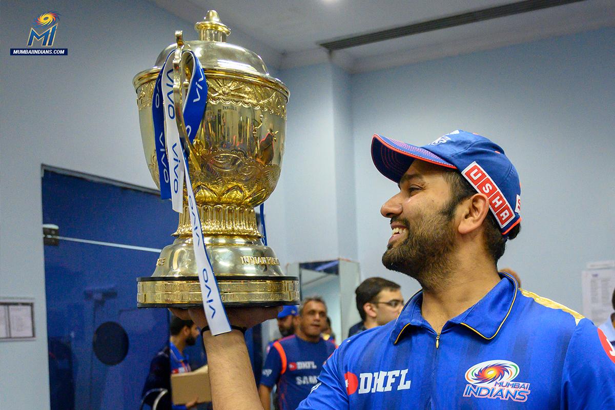 captain45silu's tweet photo. #Captain45 rock 
Love u @ImRo45 
@mipaltan #Champion #MIchampions #CricketMeriJaan https://t.co/UpOx70W826