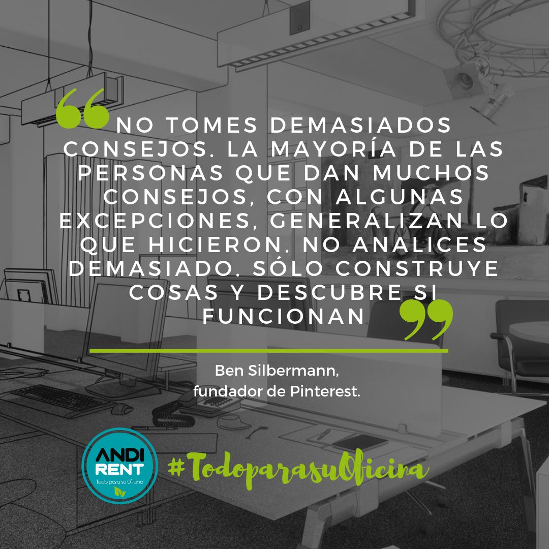 #Frasedeldía para empezar la semana #TodoparaSuOficina #FelizLunes #clientes #oficinas #rentingintegral