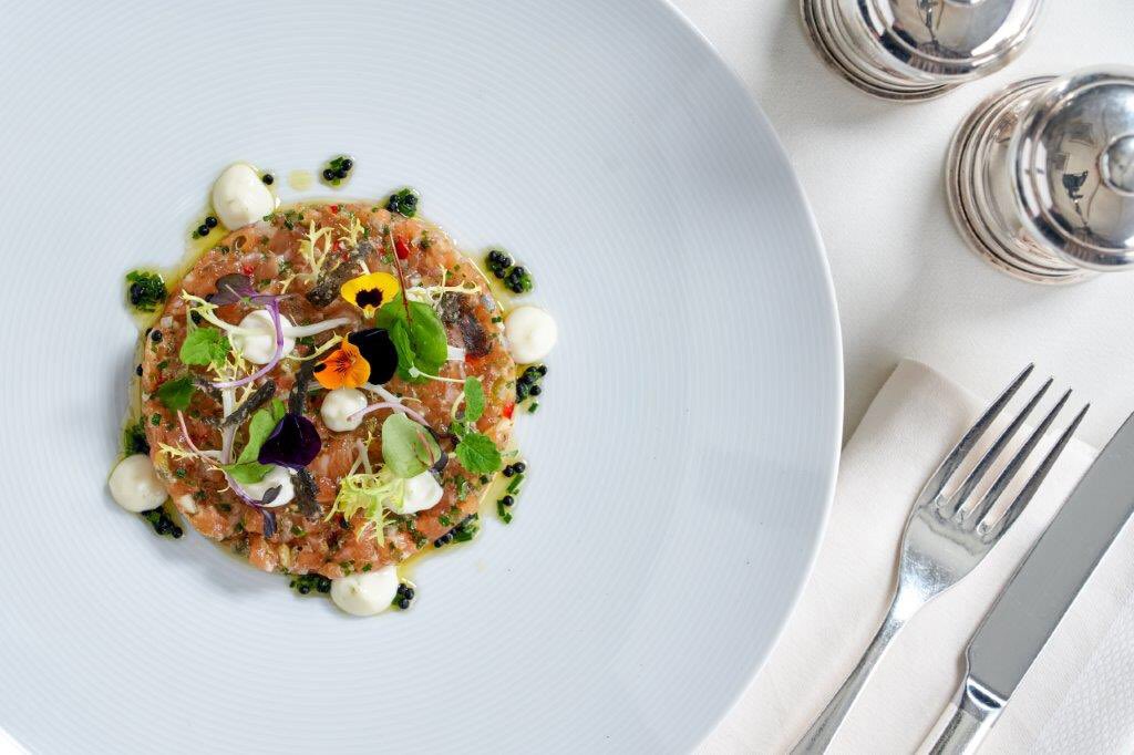 Have you tried our Loch Duart salmon tartare? Available now #knightsbridge #foodie