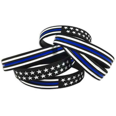 ThinBluLn4Women's tweet photo. TIME FOR A GIVEAWAY!  In honor of #NationalPoliceWeek, we're giving away two Thin Blue Line wristbands to one random follower. Choose any two from the pictures in this post.  
----------> RULES:  1. Follow us 2. Retweet this 3. Like this
One winner will be chosen 5/16/19. https://t.co/IFk5seEYZz