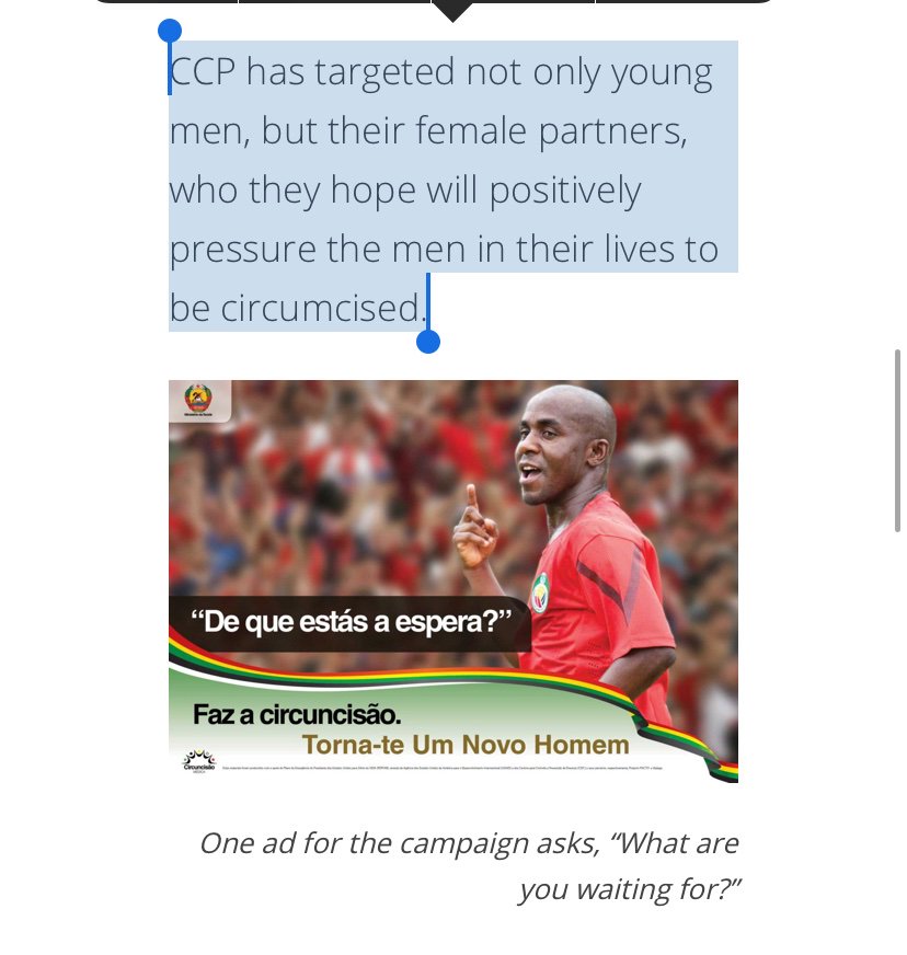briandavidearp's tweet photo. Encouraging “pressure” from female sexual partners ... when the only trial looking at male to female transmission of HIV (Wawer et al) had to be stopped early because female partners of circumcised men were getting infected at a *higher* rate. https://t.co/cFZTvyMOS1