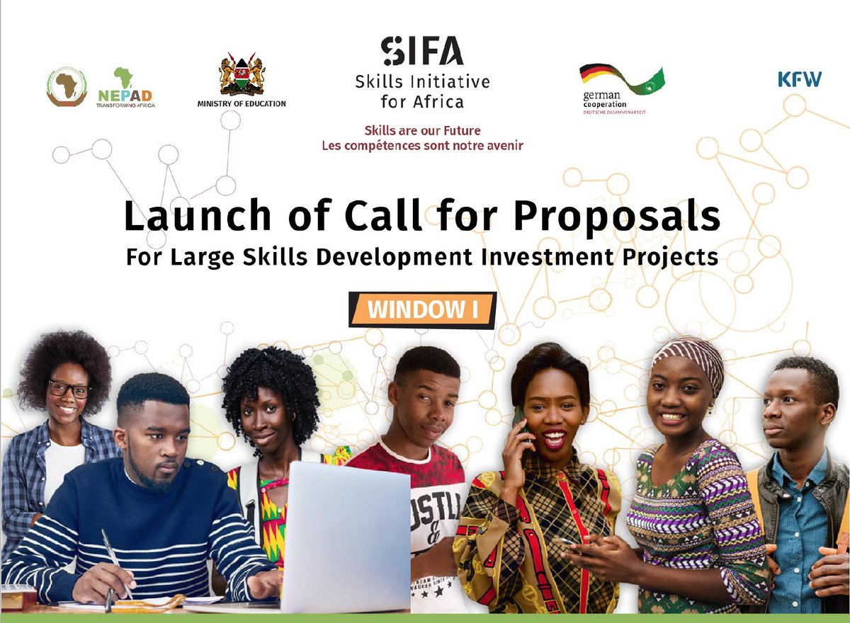 SIFA_FC's tweet image. Dr. Klaus Liebig, Director KFW Office – Nairobi, admires young learners and their ambitions in Kenya. SkillsAfrica.org