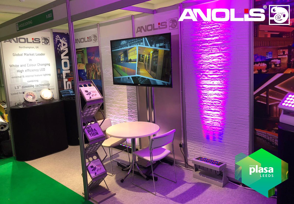 <a href="/Anolis_UK/">AnolisUK</a> is at <a href="/plasashow/">PLASA Events</a> Focus Leeds 14th &amp; 15th May showing our latest fixtures! Divine 72 &amp; Eminere linear range to show you + Ambiane downlighter &amp; ArcSource 24MC uplighter. Use bit.ly/2IXoHvZ to register! Visit anolislighting.com for more info #AnolisLED