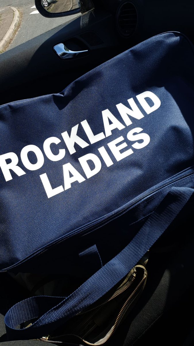 Our Rockland Utd Ladies kits have arrived! They look fab and the ladies can’t wait to try them on alongside their new jackets. 

Massive thanks to <a href="/LongwaterConstr/">Longwater Supplies</a> and <a href="/4sportsgroup/">4sports</a>!

No guesses which is the home and which is the away strip!

#OneClub #Rocks 🔴⚫️💛