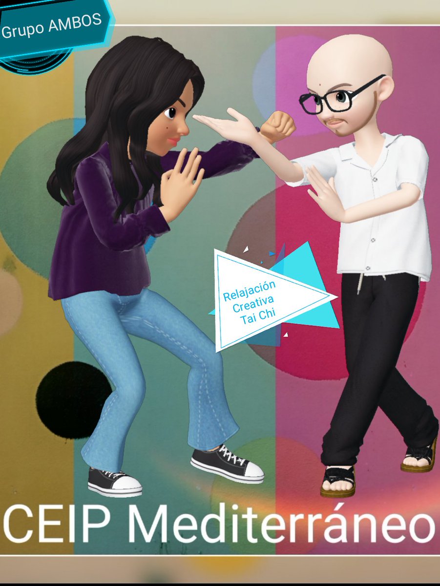 Cerrando actividades hoy con el #CEIP_Mediterraneo  #RelajaciónCreativa #zen último colegio de esta
 #OfertaEducativaAlgeciras #2019 #TaiChi #EducaciónEmocional #AtenciónPlena