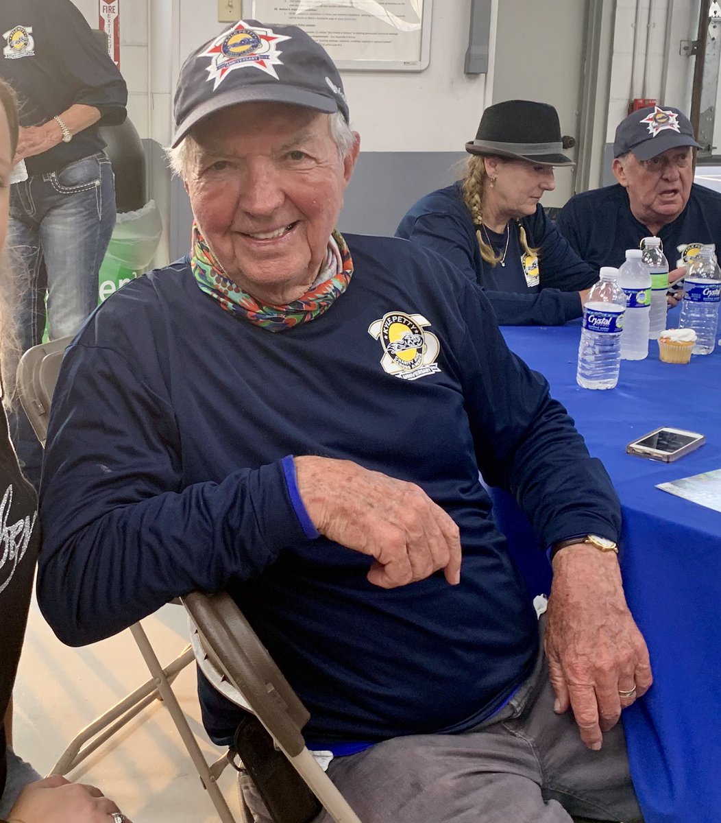 WestCoastHOF's tweet photo. #WCSCHoF members Hershel McGriff (91)  &amp; Ken Clapp (80) joined the @KPCharityRide to raise money for @VictoryJunction 

READ MORE: https://t.co/EdYxiiGFKX

#NASCAR #KPCR25 #15GoingonForever https://t.co/edJbKccLGu